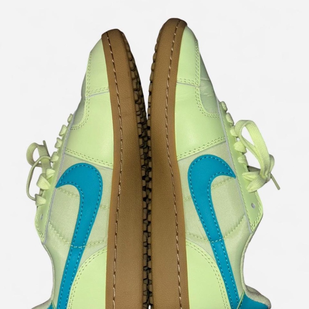 Nike Lime and Aqua Sneakers